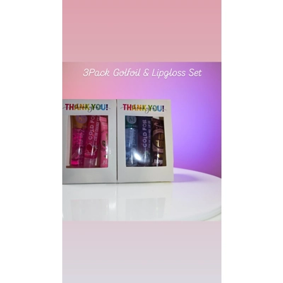 3PACK SWAGGDOUT FRUITY Lipgloss Set