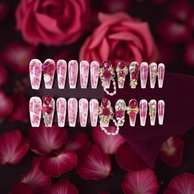 24 Piece Design Nail Set