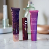 3Pack Gold Foil & Lipbalm Lipgloss Set