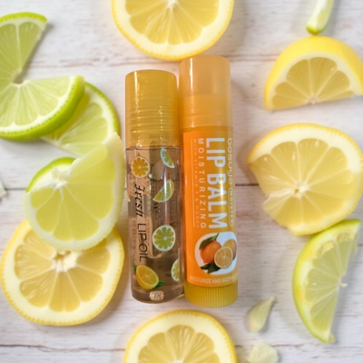 SwaggdOut Fruity Rollon lipgloss & Lipbalm Set