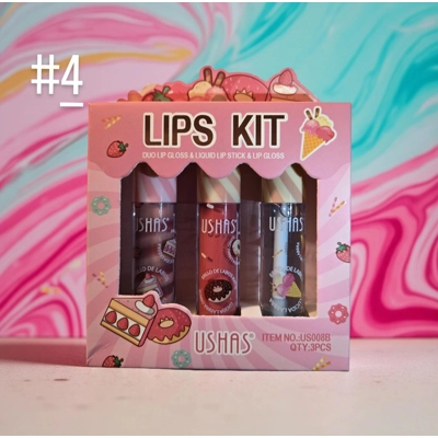 USHAS IceCream CupCake LipSet