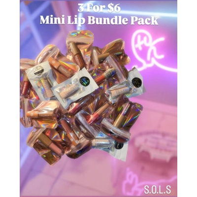 3 For $6 Mini Lip Bundle Pack