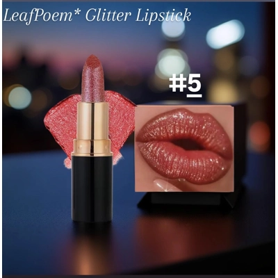 LeafPoem* Glitter Lipstick