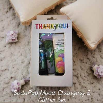 SodaPop Mood Changing & Glitter Set