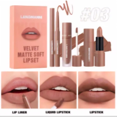 LANGMANNI VELVET MATTE LIPSTICK SET
