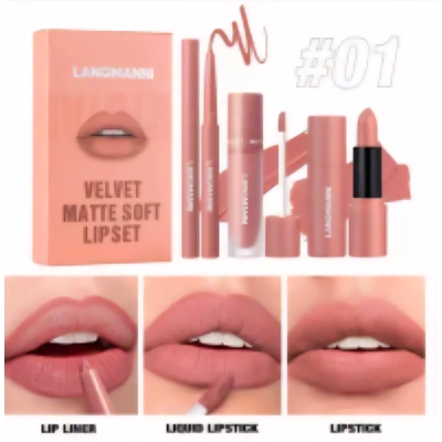 LANGMANNI VELVET MATTE LIPSTICK SET