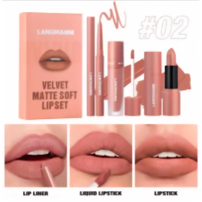 LANGMANNI VELVET MATTE LIPSTICK SET