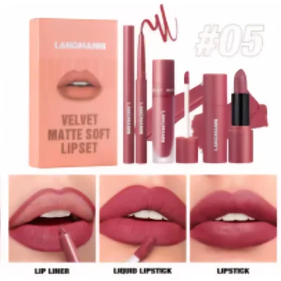 LANGMANNI VELVET MATTE LIPSTICK SET