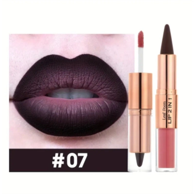 LeafPoem 2in1 Smooth Matte Lipstick Crayon