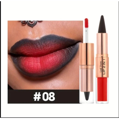 LeafPoem 2in1 Smooth Matte Lipstick Crayon