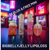 4 FOR $8 BIGBELLYJELLY LIPGLOSS BUNDLE