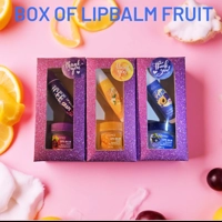 2Pack BOX OF LIPBALM FRUIT