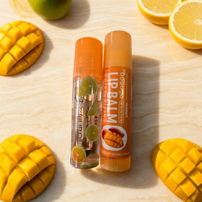 2Pack SwaggdOut Fruity Rollon & Lipbalm Set