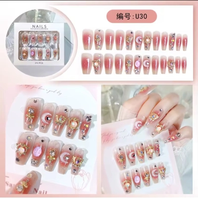 24 Piece Nail Design