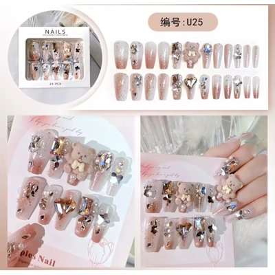 24 Piece Nail Design