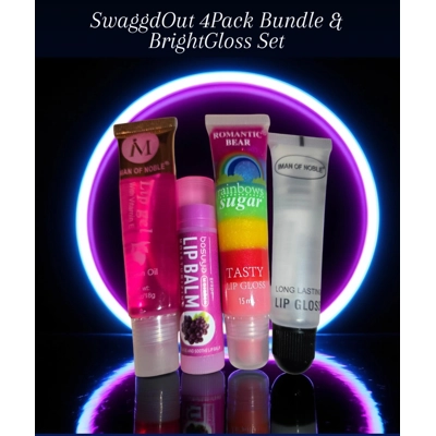 4Pack SwaggdOut Bundle & BrightGloss Set