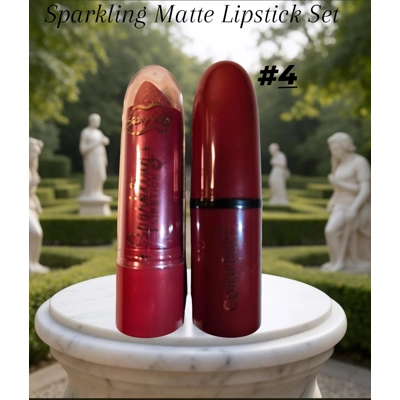 Silk Matte Lipstick & Sparkling Matte Lipstick Set