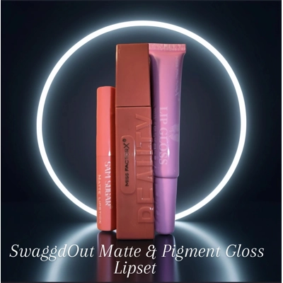 SwaggdOut Matte & Pigment Gloss Lipset