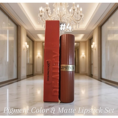 Pigment Color Lipgloss & Matte Lipstick