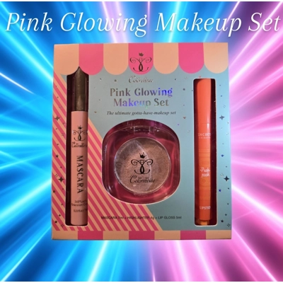 Pink Glowing Makeup Set