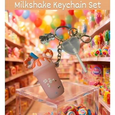 Milkshake Keychain Set