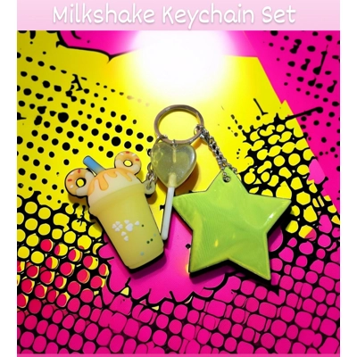 Milkshake Keychain Set