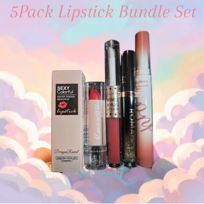 5Pack Lipstick Bundle Set