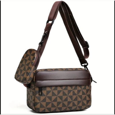 Y2K Styled Black & Gray PurseBag