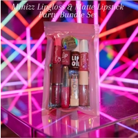 Minizz Lipgloss & Matte Lipstick Party Bundle Set
