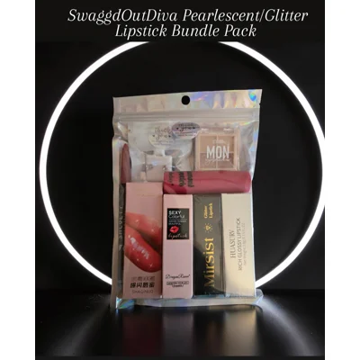 SwaggdOutDiva Pearlescent/Glitter Lipstick Bundle Pack