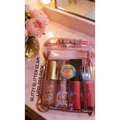 Glitzy Glitter Glam Lipgloss Bundle Pack
