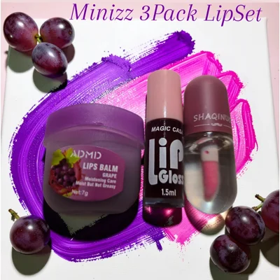 Minizz 3Pack LipSet