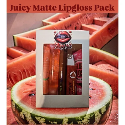 Juicy Matte Lipgloss Pack