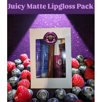 Juicy Matte Lipgloss Pack
