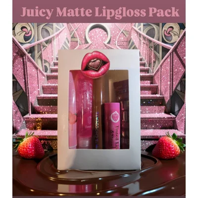 Juicy Matte Lipgloss Pack