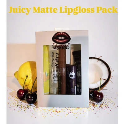 Juicy Matte Lipgloss Pack