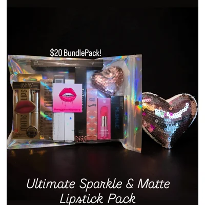 Ultimate Sparkle & Matte Lipstick Pack