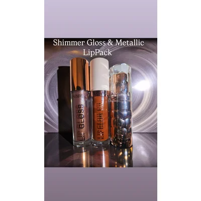 Shimmer Gloss & Metallic LipPack
