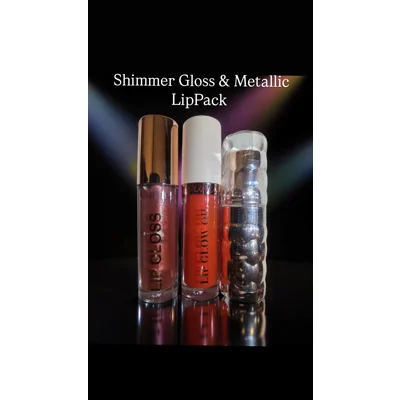 Shimmer Gloss & Metallic LipPack