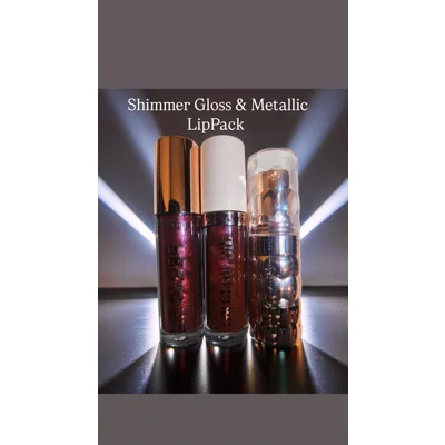 Shimmer Gloss & Metallic LipPack
