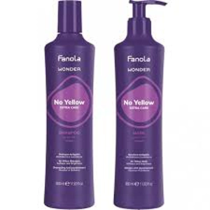 Fanola Wonder No Yellow Shampoo & Mask Twin Pack 2 x 350ml