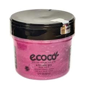 Eco: Styling Gel - Pink Max Hold 12oz Jar