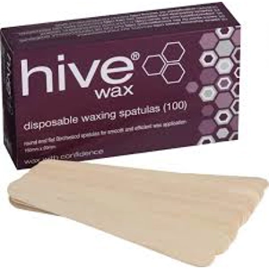 Hive Disposable Wooden Spatulas pack of 100