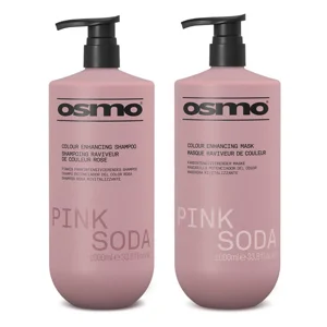 Osmo Pink Soda Colour Enhancing Shampoo + Mask 1000ml