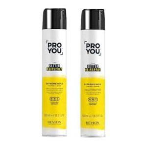 Revlon Pro You Setter Hairspray Medium 500ml+Setter Hairspray Strong