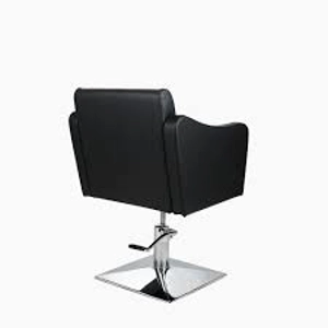 Salon Fit Manhattan Styling Chair Black with Square Base