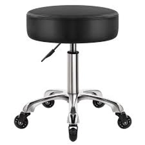 Salon Fit Trinity Gas Lift Stool Black