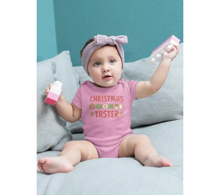 Christmas Cookie Taster! Bodysuit -SmartPrintsInk Designs