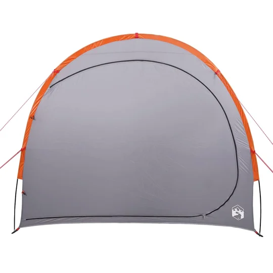 vidaXL Storage Tent Gray and Orange Waterproof