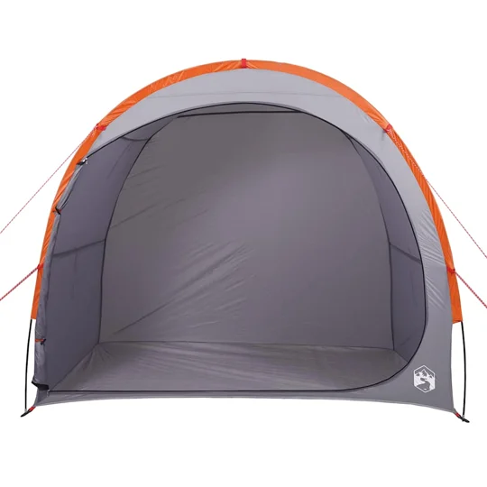 vidaXL Storage Tent Gray and Orange Waterproof